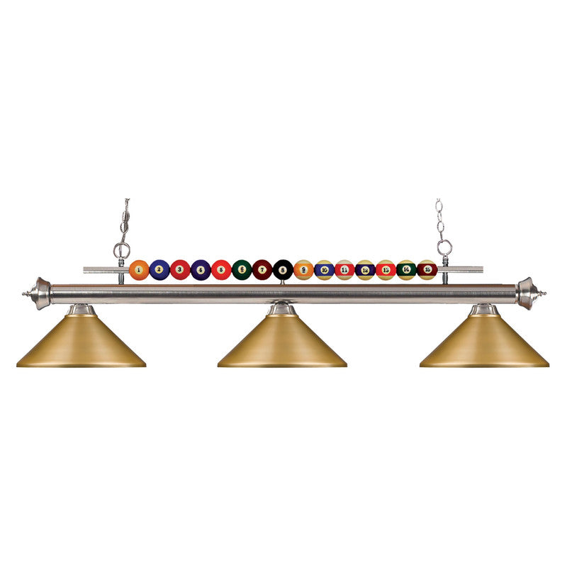 Z-Lite 170-M - Shark 3 Light 58" Chandelier