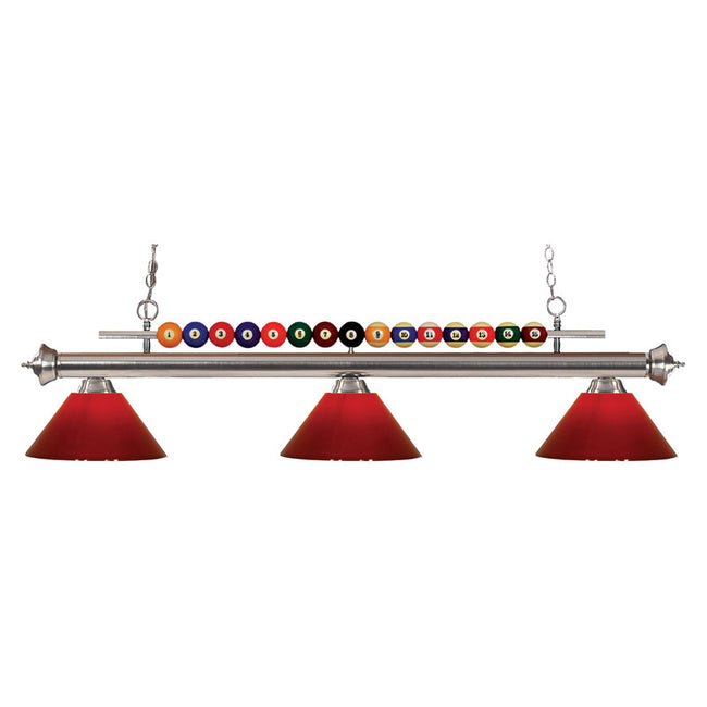 Z-Lite 170-P - Shark 3 Light 58" Chandelier