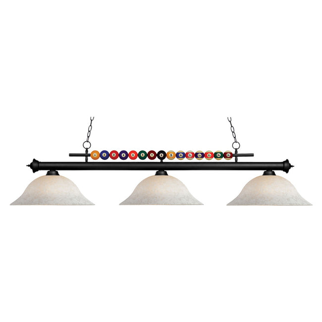 Z-Lite 170-W - Shark 3 Light 60" Chandelier