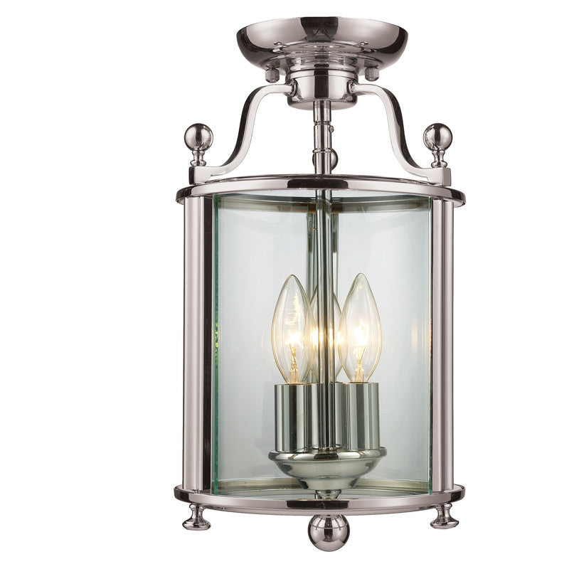 Z-Lite 134SF - Wyndham 3 Light 9" Flush Mount