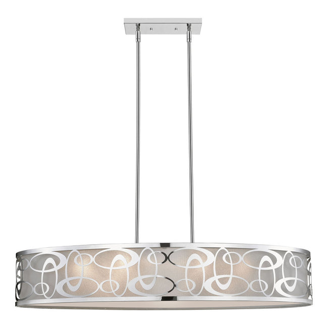 Z-Lite 195-45 - Opal 6 Light 45" Pendant