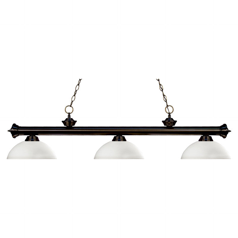 Z-Lite 200-3-D - Riviera 3 Light 57" Chandelier