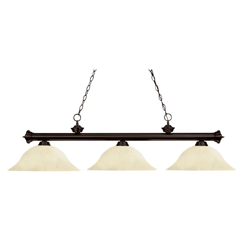 Z-Lite 200-3-G - Riviera 3 Light 59" Chandelier