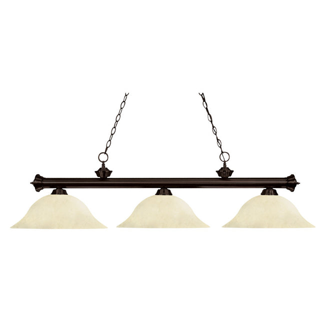 Z-Lite 200-3-G - Riviera 3 Light 59" Chandelier