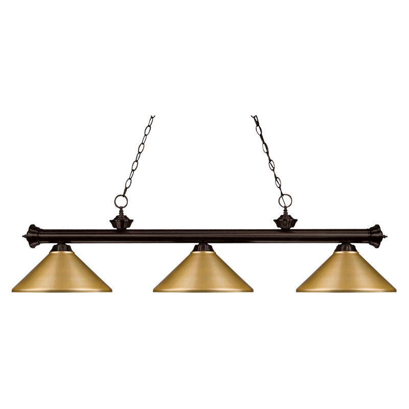 Z-Lite 200-3-M - Riviera 3 Light 57" Chandelier