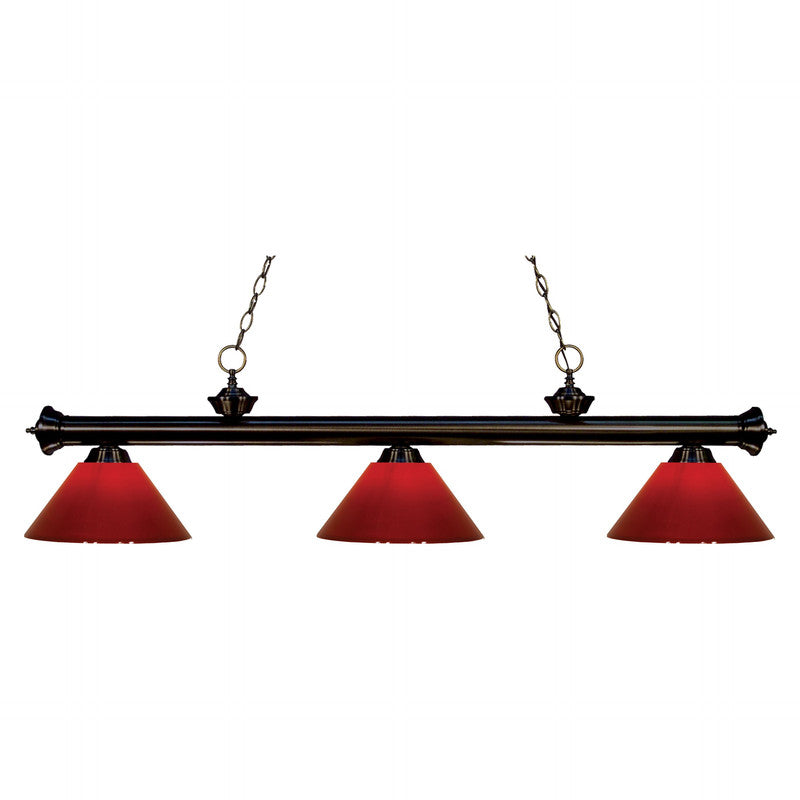Z-Lite 200-3-P - Riviera 3 Light 57" Chandelier