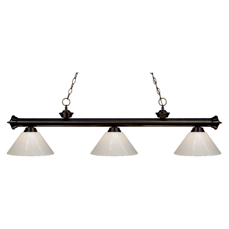 Z-Lite 200-3-P - Riviera 3 Light 57" Chandelier