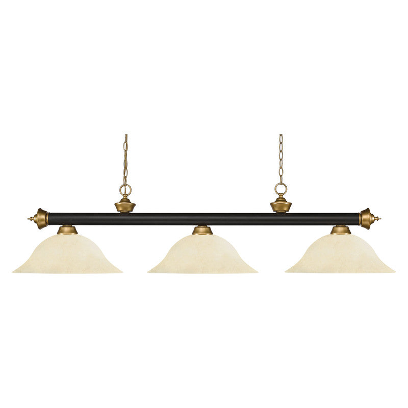 Z-Lite 200-3-G - Riviera 3 Light 59" Chandelier