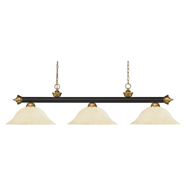 Z-Lite 200-3-G - Riviera 3 Light 59" Chandelier