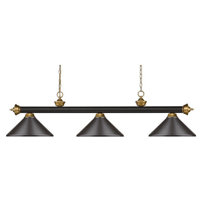 Z-Lite 200-3-M - Riviera 3 Light 57" Chandelier