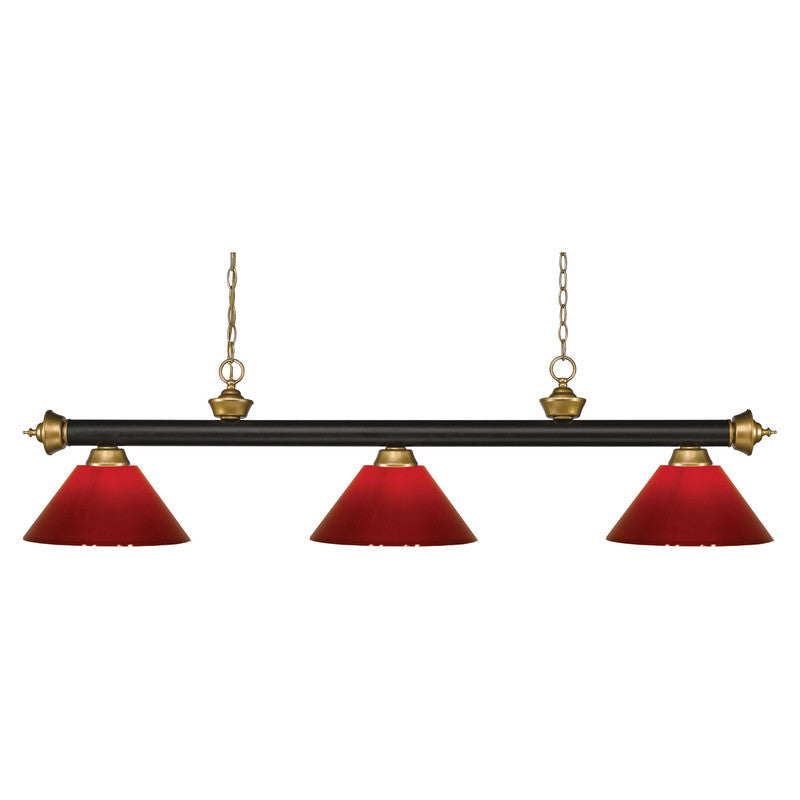 Z-Lite 200-3-P - Riviera 3 Light 57" Chandelier