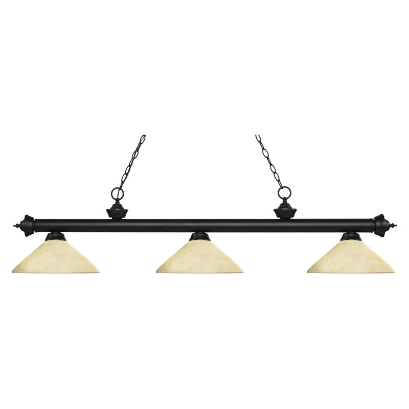 Z-Lite 200-3-A - Riviera 3 Light 57" Chandelier