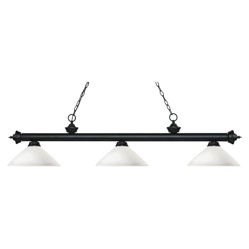 Z-Lite 200-3-A - Riviera 3 Light 57" Chandelier