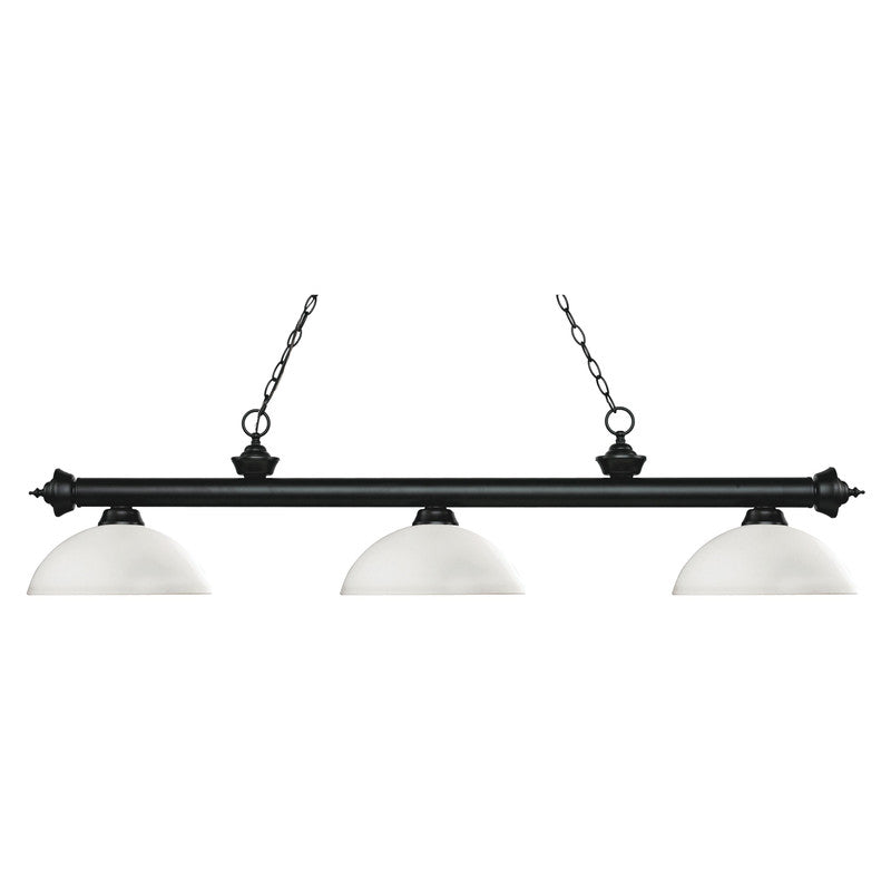 Z-Lite 200-3-D - Riviera 3 Light 57" Chandelier