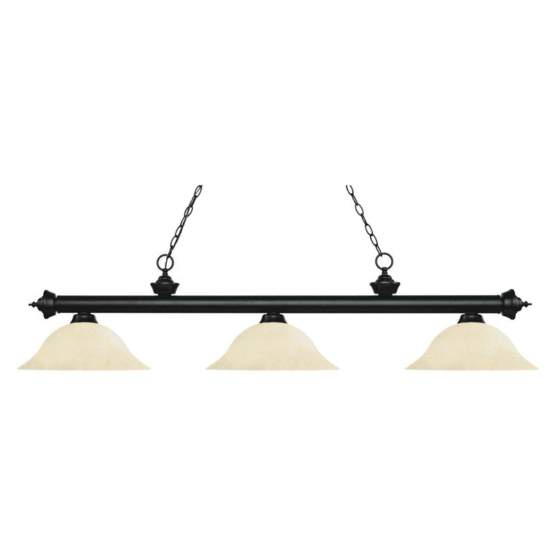 Z-Lite 200-3-G - Riviera 3 Light 59" Chandelier