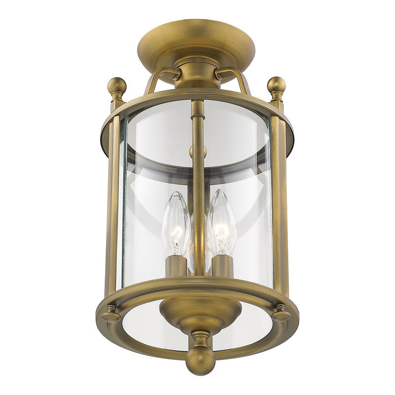 Z-Lite 134SF - Wyndham 3 Light 9" Flush Mount