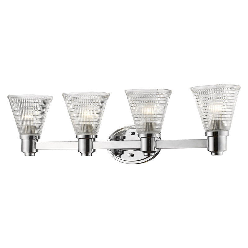 Z-Lite 449-4V - Intrepid 4 Light 32" Vanity Light