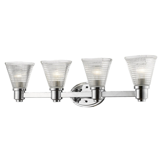 Z-Lite 449-4V - Intrepid 4 Light 32" Vanity Light