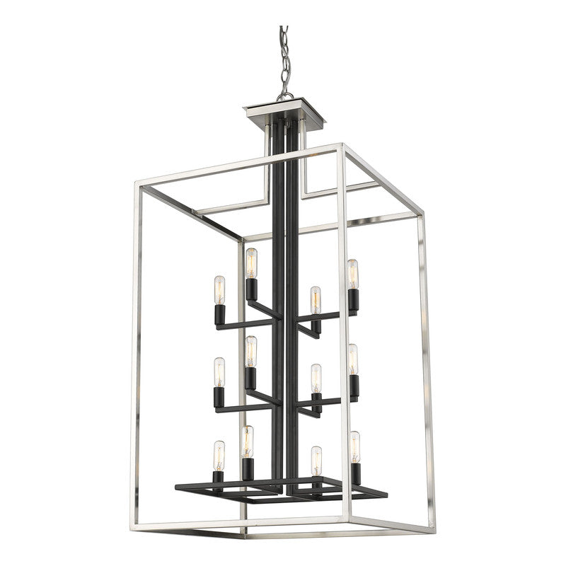 Z-Lite 456-12 - Quadra 12 Light 22" Chandelier
