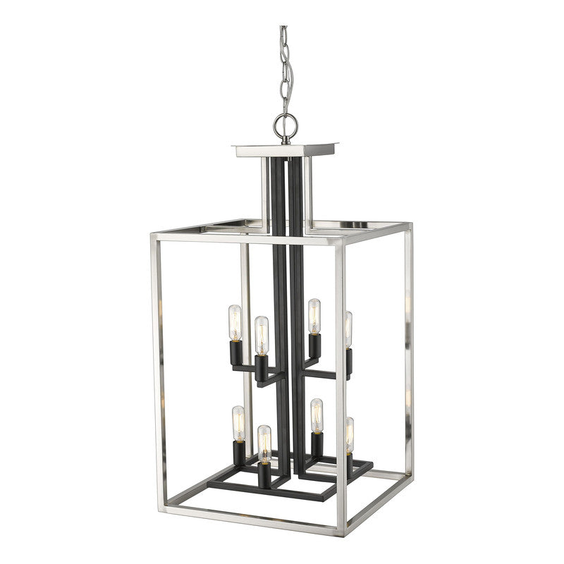 Z-Lite 456-8 - Quadra 8 Light 15" Chandelier