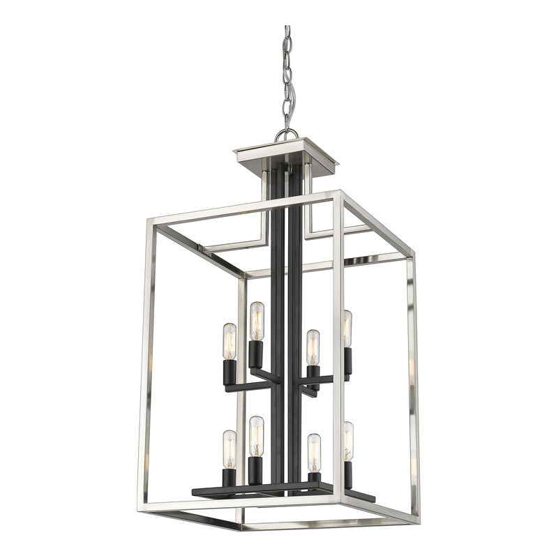 Z-Lite 456-8 - Quadra 8 Light 15" Chandelier