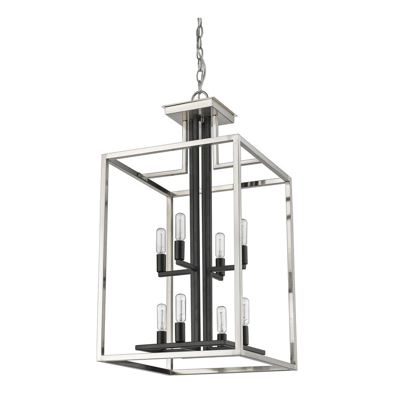 Z-Lite 456-8 - Quadra 8 Light 15" Chandelier