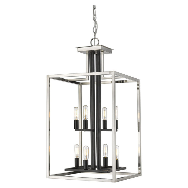 Z-Lite 456-8 - Quadra 8 Light 15" Chandelier