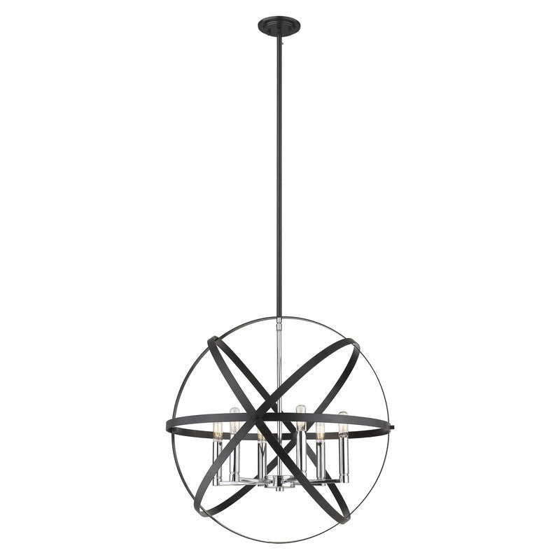 Z-Lite 463-24 - Cavallo 6 Light 24" Chandelier
