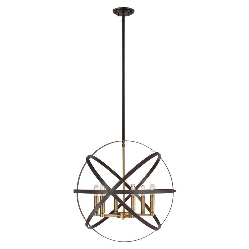 Z-Lite 463-24 - Cavallo 6 Light 24" Chandelier