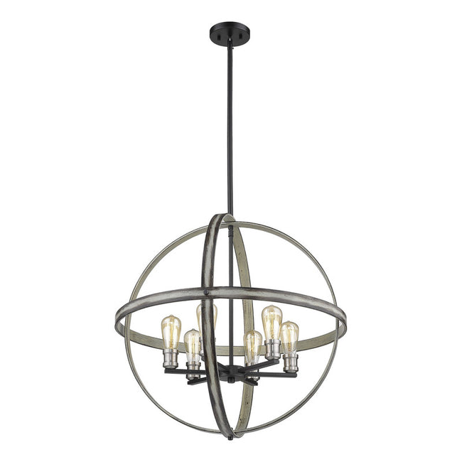 Z-Lite 472B26 - Kirkland 6 Light 26" Pendant