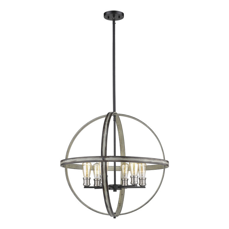 Z-Lite 472B26 - Kirkland 6 Light 26" Pendant