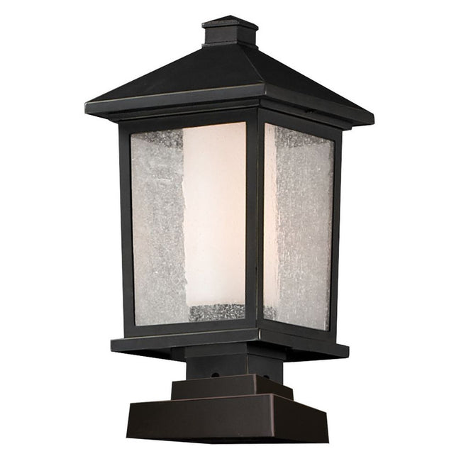 Z-Lite 538PHB-SQPM - Mesa 1 Light 10" Pier Mount
