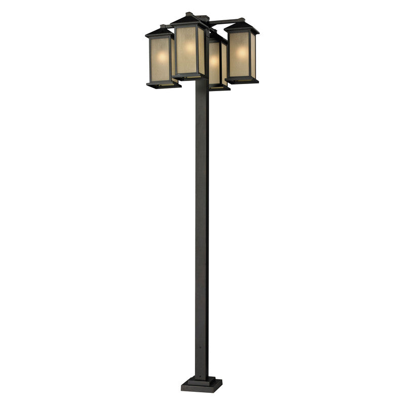 Z-Lite 547-4-536P - Vienna 4 Light 30" Post Mount
