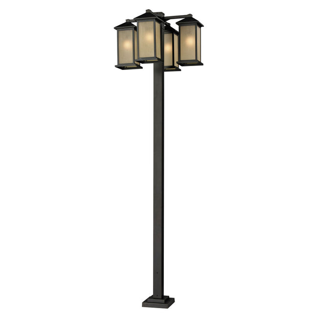 Z-Lite 547-4-536P - Vienna 4 Light 30" Post Mount