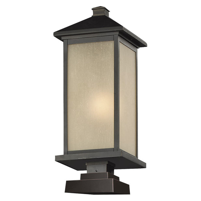 Z-Lite 547PHB-SQPM - Vienna 1 Light 10" Pier Mount