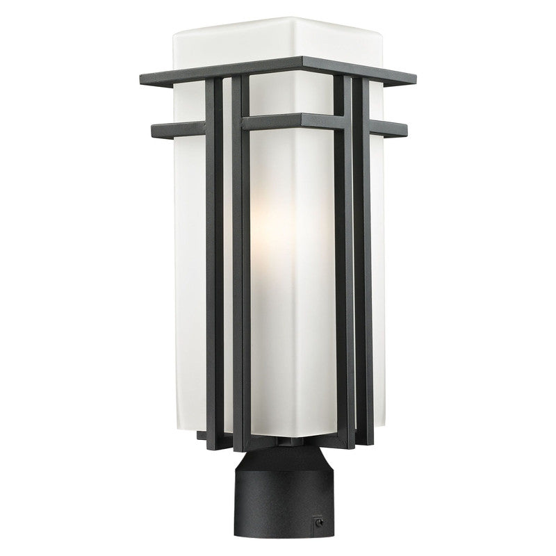 Z-Lite 549PHB-R - Abbey 1 Light 8" Post Mount