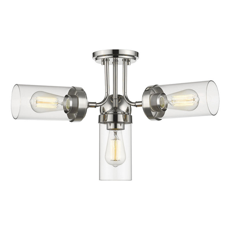 Z-Lite 617SF - Calliope 4 Light 23" Flush Mount