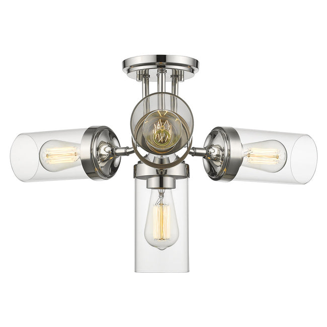 Z-Lite 617SF - Calliope 4 Light 23" Flush Mount