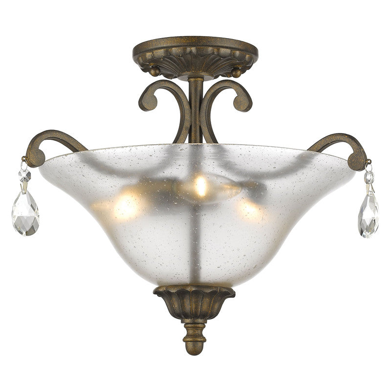 Z-Lite 720SF3 - Melina 3 Light 18" Flush Mount