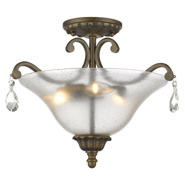 Z-Lite 720SF3 - Melina 3 Light 18" Flush Mount