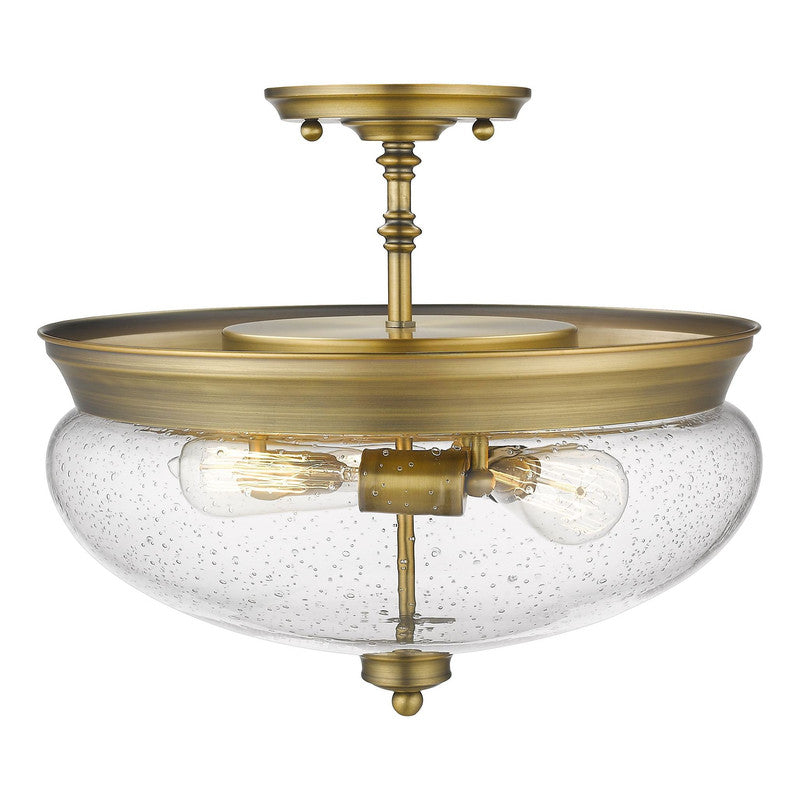 Z-Lite 721SF - Amon 3 Light 15" Flush Mount