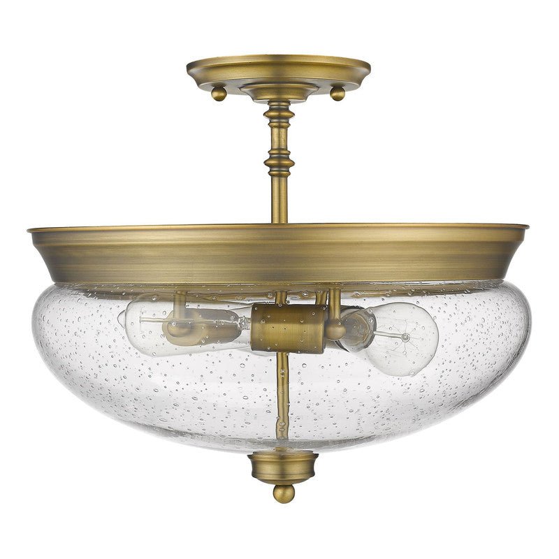 Z-Lite 721SF - Amon 3 Light 15" Flush Mount