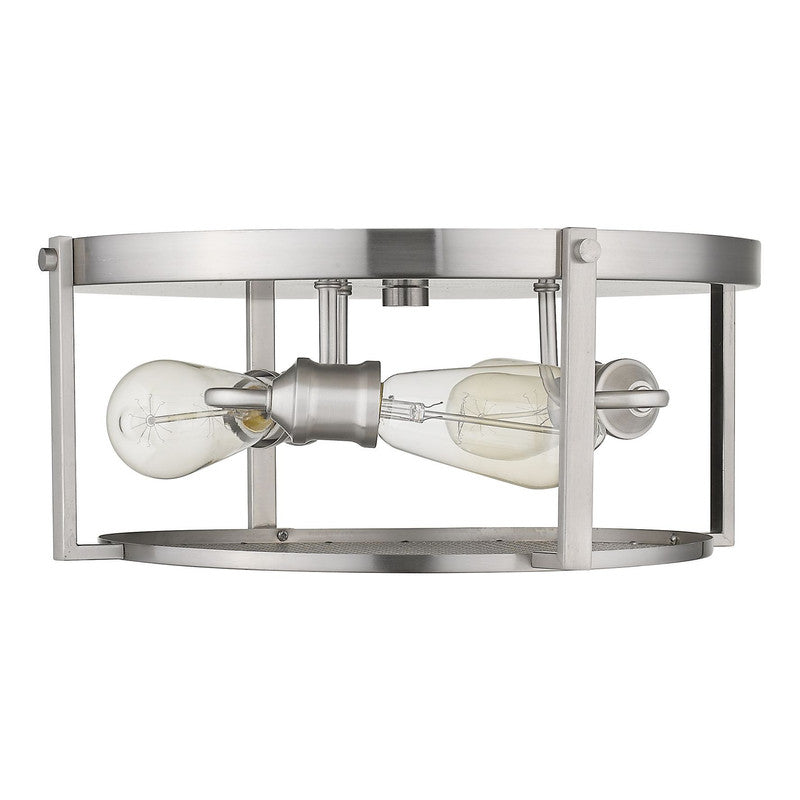 Z-Lite 723F15 - Halcyon 3 Light 16" Flush Mount