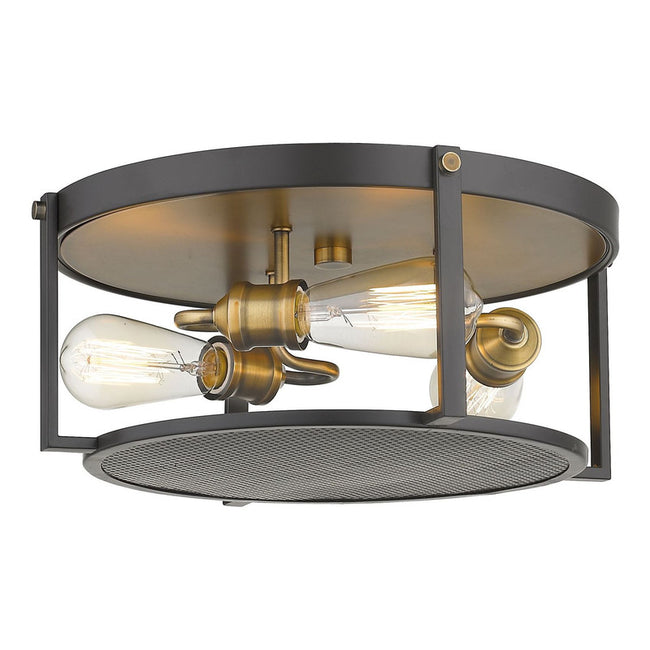 Z-Lite 723F15 - Halcyon 3 Light 16" Flush Mount