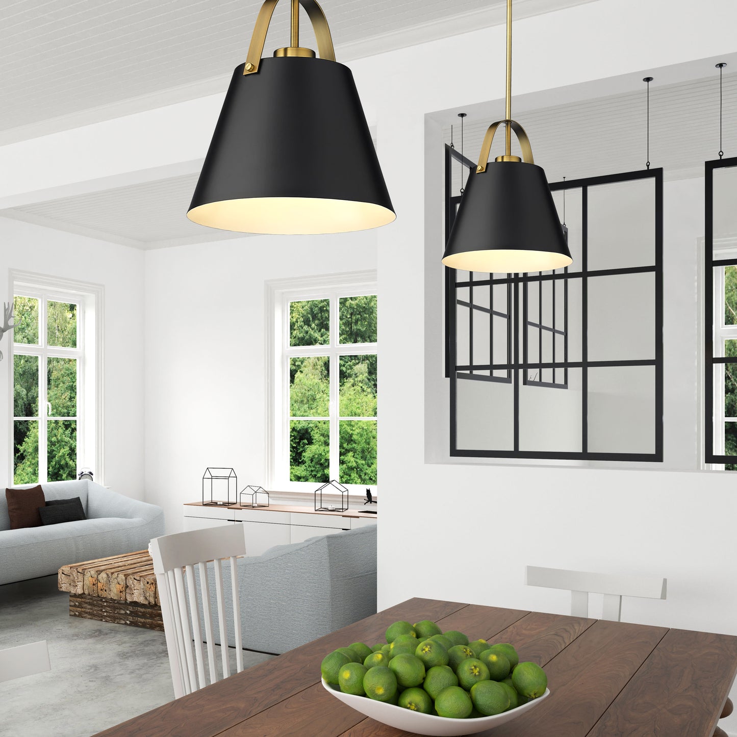 726P - Z-Studio 1 Light 13" Pendant