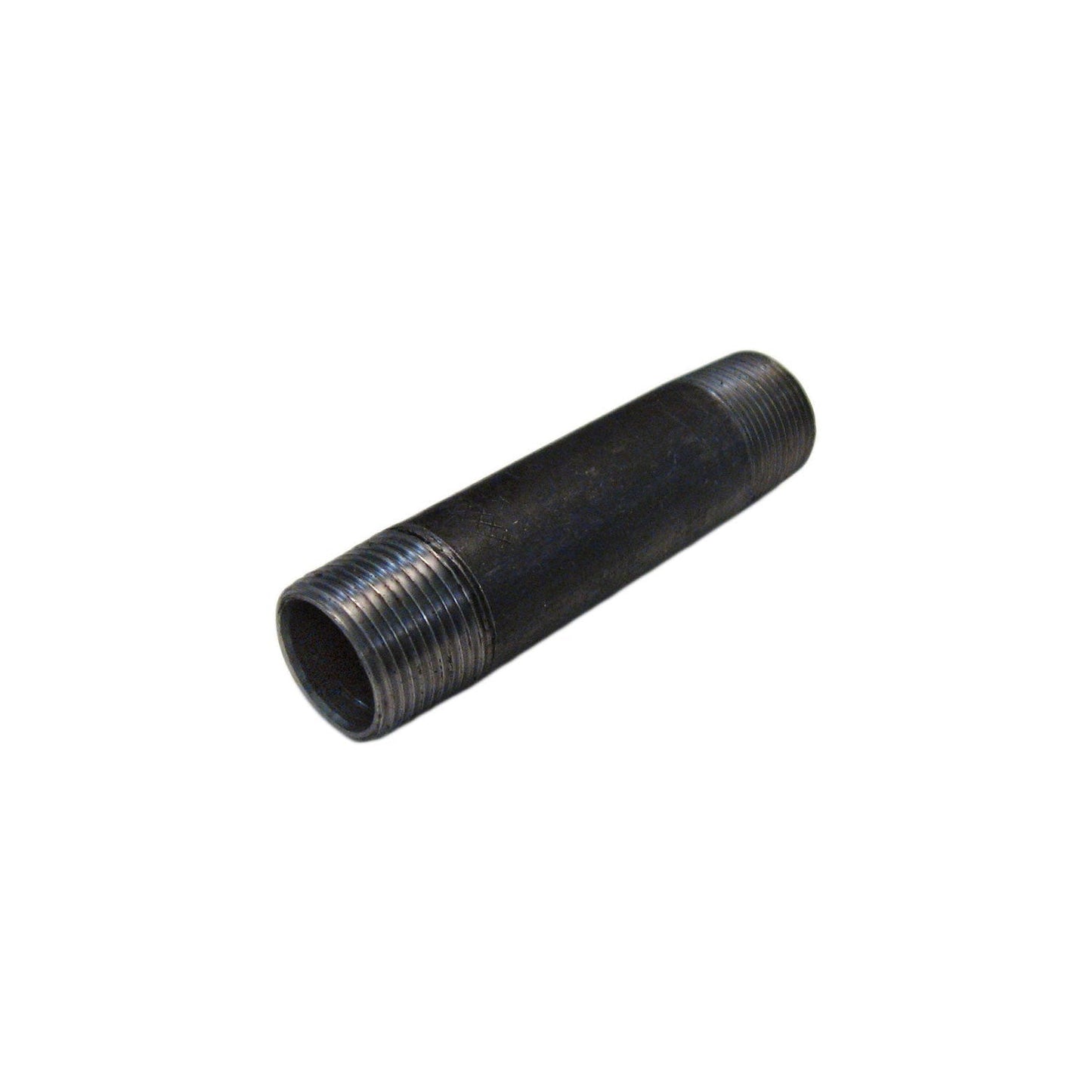 ZNB004 - Black Welded Steel Pipe Nipple - 1/8" X 4"