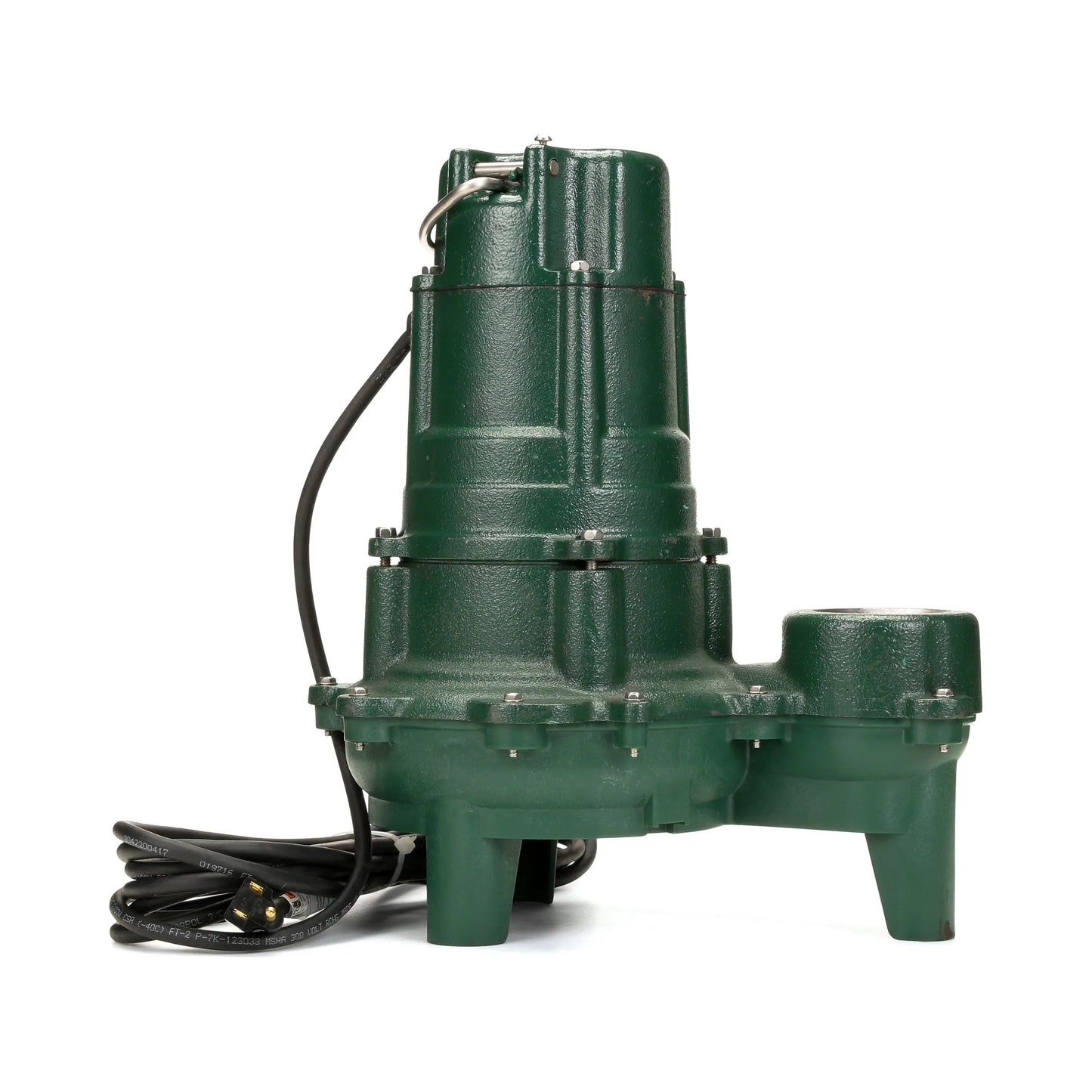 270-0002 - N270 Series  Non-Automatic Cast Iron Sewage Pump, 115V, 1 HP