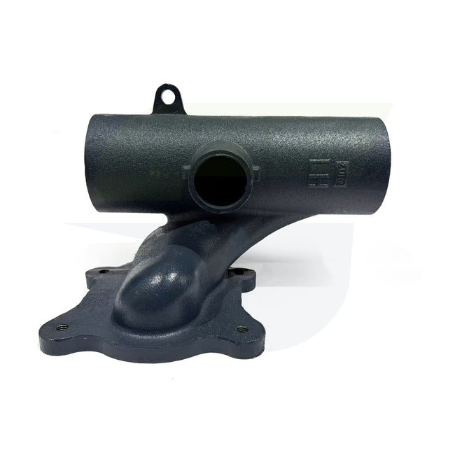 P1201-NL4 - Left Hand Inlet with Flow to Right, Horizontal No-Hub Fitting