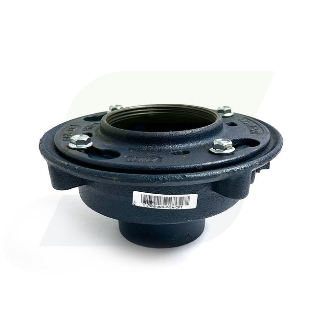 Z415-3NH-P-L-TOP - 3" No-Hub Cast Iron Floor Drain