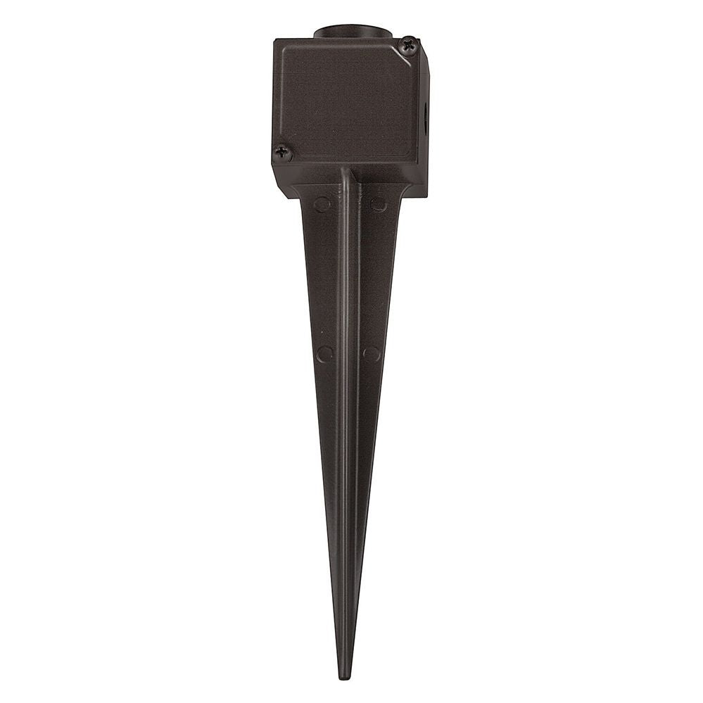 Hinkley 0013-JBBZ-Accessory Ground Spike 2" Wide with Junction Box Landscape in Bronze